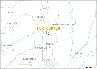 Fort Lupton (United States - USA) map - nona.net