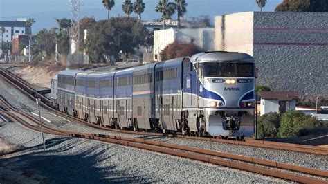 (4K) Amtrak, BNSF, Coaster, and Metrolink around San Diego County in ...