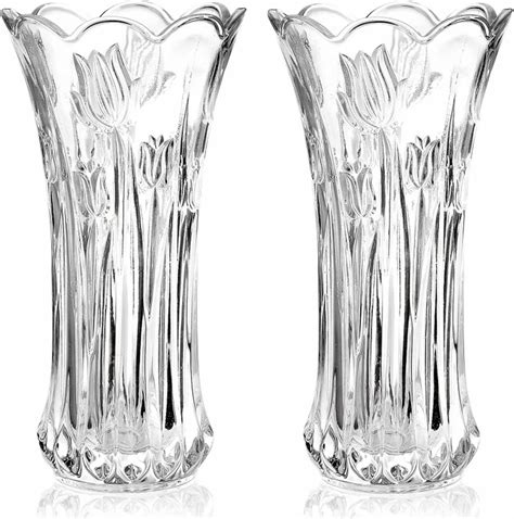 Size: 9 Inch Transparent FLOWER VASE GLASS SMALL 7.5 at Rs 100/piece in ...