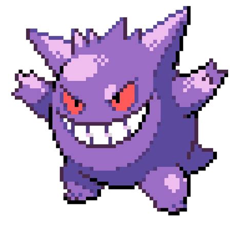 Pin by quaresma on Pokémon | Pixel art pokemon, Pixel art, Gengar pokemon