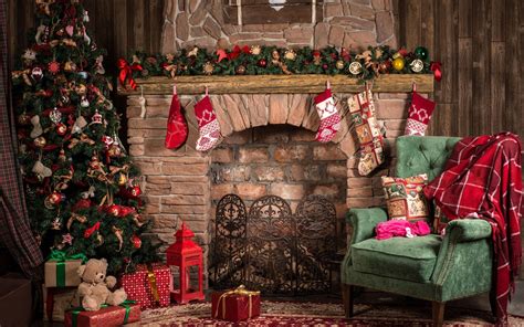 Share more than 62 cozy christmas fireplace wallpaper best - in.cdgdbentre