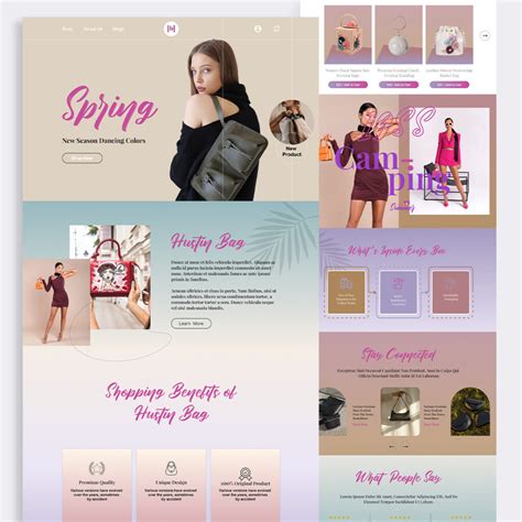 Ecommerce Website PSD & XD Templates - MasterBundles