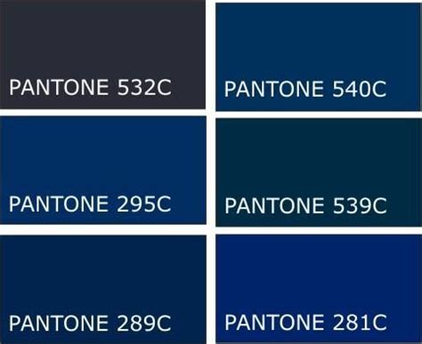 Navy Blue Pantone 282 C / These values can help you match the specific ...