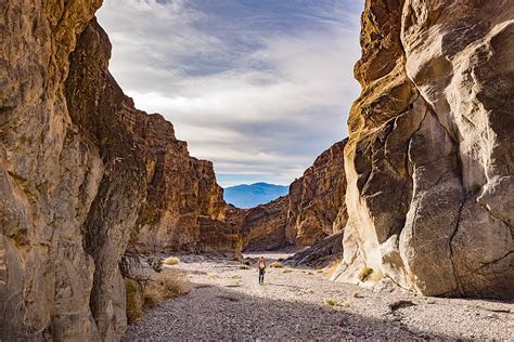 fall canyon, hiking in death valley national park, california