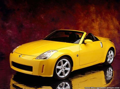 Nissan Z350 Convertible Yellow Wallpaper | Sexy cars | Pinterest ...