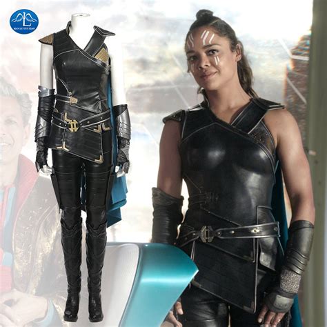 Thor 3 Ragnarok Superhero Valkyrie Cosplay Costume Custom Made Costumes ...