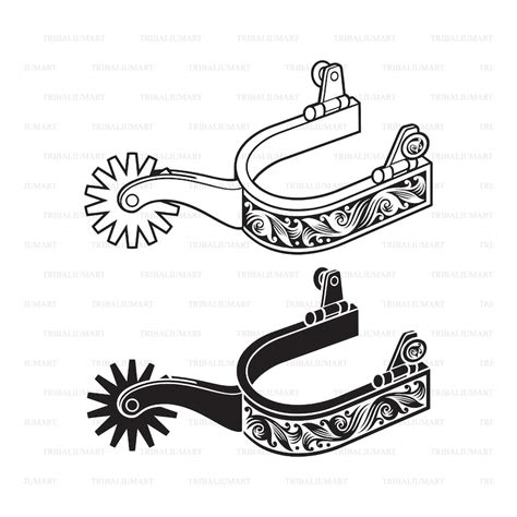 Iconos de Spurs. Cortar archivos para Cricut. Clip Art eps - Etsy España