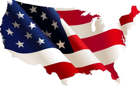 Hd America Transparent Flag Usa Us