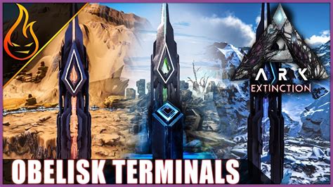 ARK Extinction Obelisk Locations And Terminals - YouTube