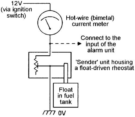 Fuel Level Detector Circuit Diagram