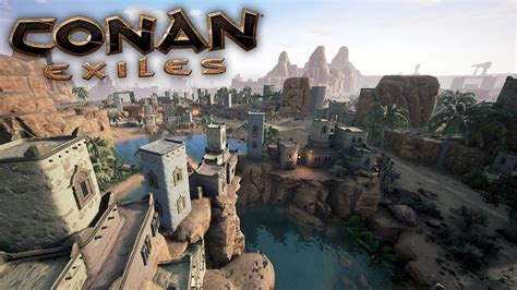 Conan Exiles - Northern Exploration - Huge City!? - Conan Exiles ...