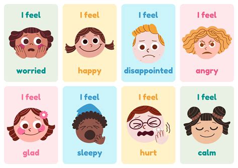 Toddler Emotions Flashcards - Etsy Australia