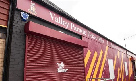 Bradford City store and Valley Parade ticket office to close for one ...