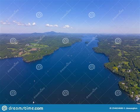 Lake Memphremagog, Quebec QC, Canada Stock Photo - Image of city, green: 254624680