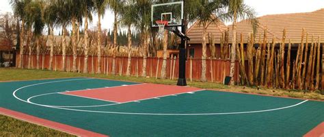 Basketball Court Construction - Armor Courts