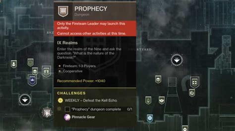 Destiny 2 Prophecy Dungeon Guide - Boss Fights, Missions & Tips