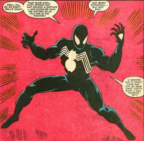 comics - Why does Venom's webbing come from above his wrists? - Science ...