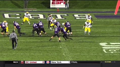 2014 Michigan football highlights @ Northwestern - YouTube