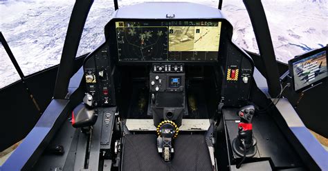 The difference between the cockpits of A 1997 F-22 Raptor and A 2006 F-35 Lightning. : aviation