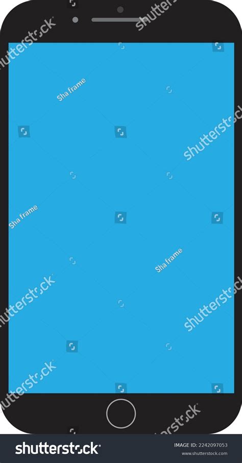 Illustration Smart Phone Vector Stock Vector (Royalty Free) 2242097053 ...