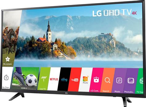 Best Buy: LG 43" Class LED UJ6200 Series 2160p Smart 4K UHD TV with HDR ...