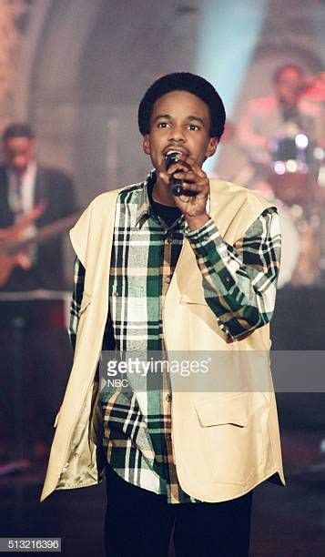 Singer Tevin Campbell performs on February 15, 1994 -- | Singer, Campbell, Performance