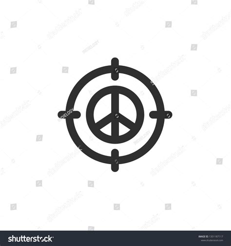 War Icon Conflict Logo Terrorism Symbol Stock Vector (Royalty Free ...