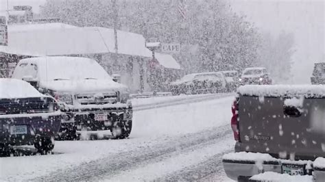 Snow in Hinton, Oklahoma – NBC 5 Dallas-Fort Worth