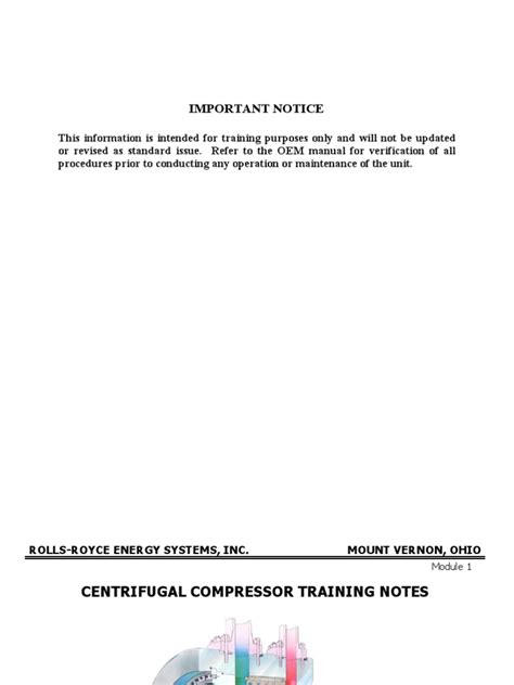 Rolls Royce Comp. Guide | PDF | Gas Compressor | Turbine