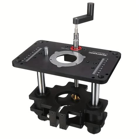 Router Lift Wood Router Table Set W/ Plate Precision - Temu