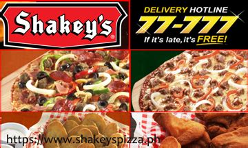 ♂♥♀ Sassy and Style for a Living: Shakey’s Pizza Delivery Hotline 77 ...