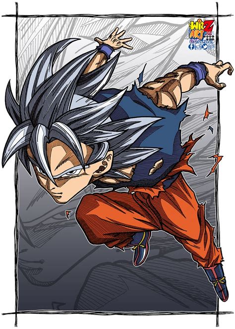 a drawing of gohan from dragon ball super broly is shown in this image