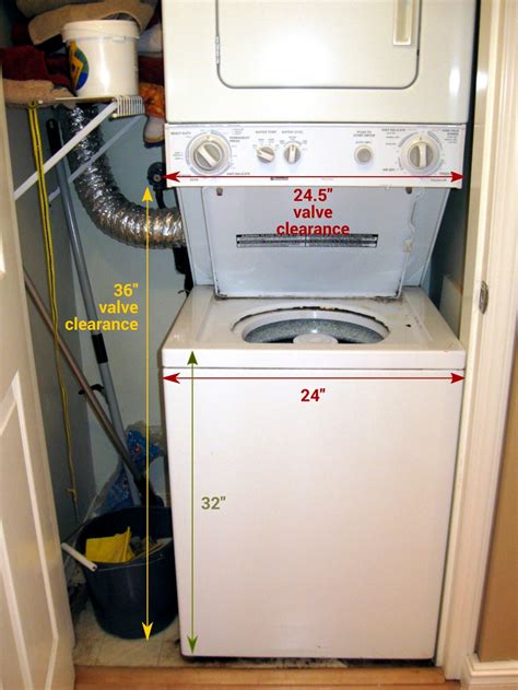 washing machine - Stackable washer/dryer covering crawlspace access point - Home Improvement ...