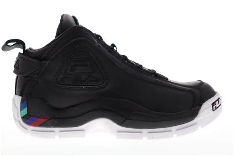 Fila Grant Hill 2 Hall of Fame Mens Black Casual Basketball Sneakers S ...