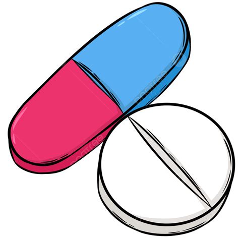 Tablet Medicine Clipart