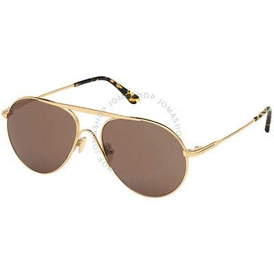 Tom Ford Jason Roviex Mirror Aviator Men's Sunglasses FT0621-28L FT0621-28L 664689929863 ...
