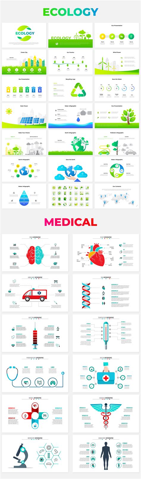 3500 Animated Infographics Bundle PowerPoint Templates