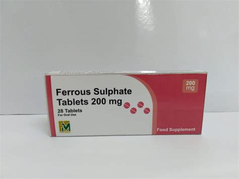 Ferrous Sulphate tablet 200mg, facmed pharma, Prescription, Rs 66 ...