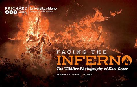 Exhibition of Kari Greer's wildfire photography at the University of ...