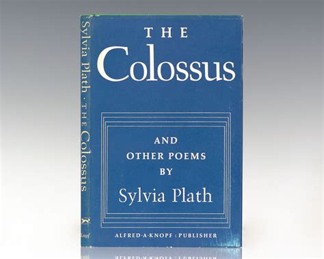 The Colossus and Other Poems. - Raptis Rare Books | Fine Rare and ...