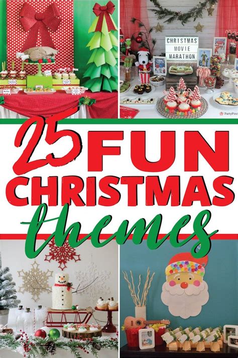 25 Fun and Festive Christmas Party Themes | Christmas party themes, Christmas fun, Christmas themes