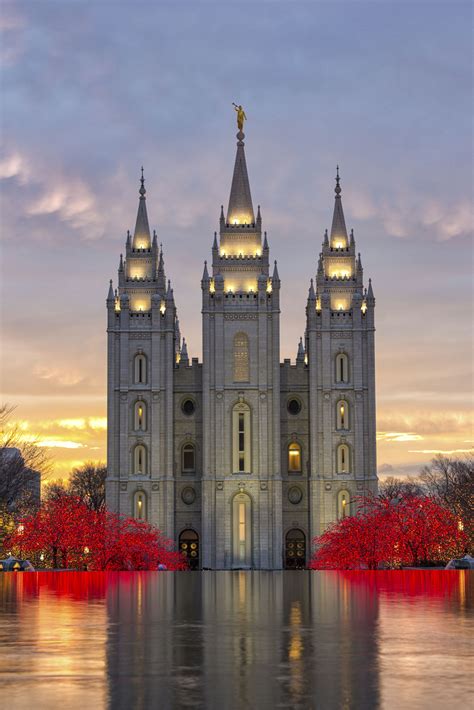 Templo de Salt Lake City, Utah, Estados Unidos | Lds temple pictures ...