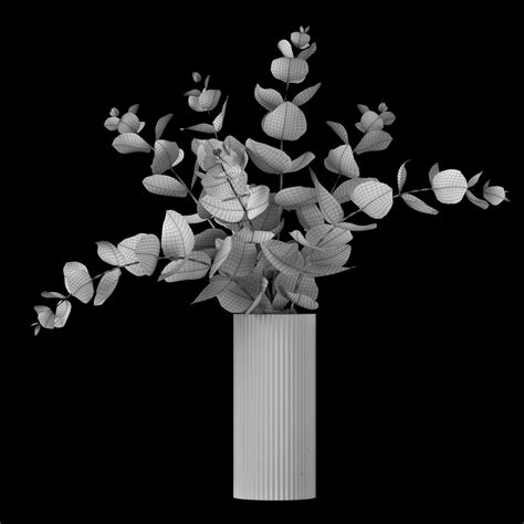 Bouquet Eucalyptus Branches 3D - TurboSquid 1620567