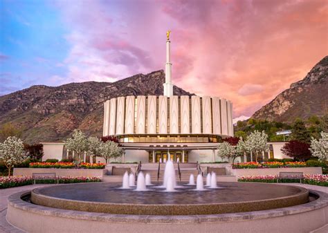 Provo Utah Rock Canyon Temple - Mormonism, The Mormon Church, Beliefs ...