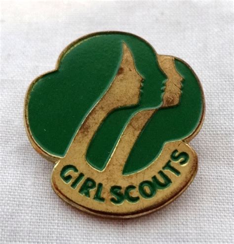 Vintage Girl Scouts of America Pin by shopaudreys on Etsy