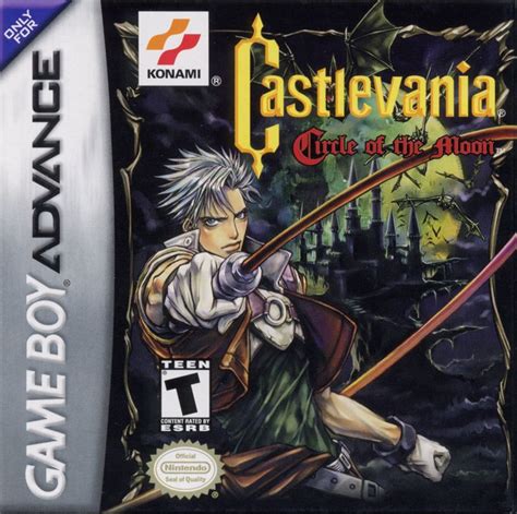 Castlevania: Circle of the Moon (2001) Game Boy Advance box cover art ...