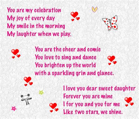 Happy Birthday Poems for Daughter from Mom and Dad | Happy Birthday Wishes