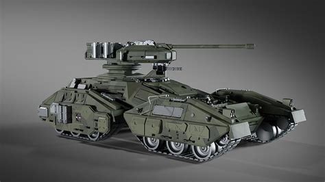 Sci-Fi Tank - Halo Scorpion free 3D model | CGTrader