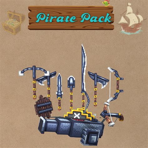 Pirate Weapon Set - MCModels