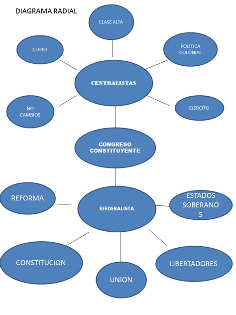 Lupita tics: diagrama radial